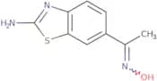 6-[1-(Hydroxyimino)ethyl]-1,3-benzothiazol-2-amine