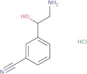 3-(2-Amino-1-hydroxyethyl)benzonitrile hydrochloride