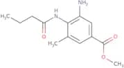 Methyl 3-amino-4-butanamido-5-methylbenzoate