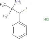 1-Fluoro-2-methyl-1-phenylpropan-2-amine hydrochloride
