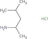 (2R)-4-Methylpentan-2-amine hydrochloride