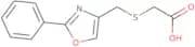 2-{[(2-Phenyl-1,3-oxazol-4-yl)methyl]sulfanyl}acetic acid