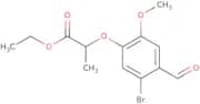Ethyl 2-(5-bromo-4-formyl-2-methoxyphenoxy)propanoate