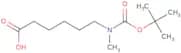 6-{[(tert-Butoxy)carbonyl](methyl)amino}hexanoic acid