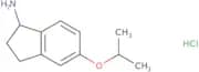 5-(Propan-2-yloxy)-2,3-dihydro-1H-inden-1-amine hydrochloride