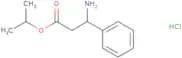 Propan-2-yl 3-amino-3-phenylpropanoate hydrochloride