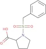1-Phenylmethanesulfonylpyrrolidine-2-carboxylic acid