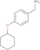 [4-(Cyclohexyloxy)phenyl]methanamine