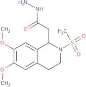 2-(2-Methanesulfonyl-6,7-dimethoxy-1,2,3,4-tetrahydroisoquinolin-1-yl)acetohydrazide
