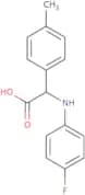 2-[(4-Fluorophenyl)amino]-2-(4-methylphenyl)acetic acid