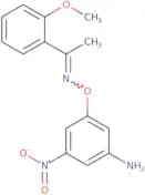 3-({[1-(2-Methoxyphenyl)ethylidene]amino}oxy)-5-nitroaniline