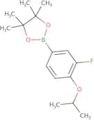 2-(3-Fluoro-4-isopropoxyphenyl)-4,4,5,5-tetramethyl-1,3,2-dioxaborolane