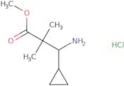 Methyl 3-amino-3-cyclopropyl-2,2-dimethylpropanoate hydrochloride