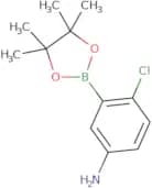 4-Chloro-3-(tetramethyl-1,3,2-dioxaborolan-2-yl)aniline