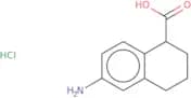 6-Amino-1,2,3,4-tetrahydronaphthalene-1-carboxylic acid hydrochloride