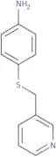 4-{[(Pyridin-3-yl)methyl]sulfanyl}aniline