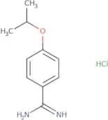4-(Propan-2-yloxy)benzene-1-carboximidamide hydrochloride