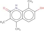 7-Hydroxy-3,4,8-trimethyl-1,2-dihydroquinolin-2-one