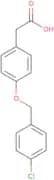 2-{4-[(4-Chlorophenyl)methoxy]phenyl}acetic acid