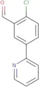 2-Chloro-5-(pyridin-2-yl)benzaldehyde