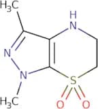 1,3-dimethyl-5,6-dihydro-4H-pyrazolo[3,4-b][1,4]thiazine 7,7-dioxide