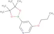 3-Propoxy-5-(4,4,5,5-tetramethyl-1,3,2-dioxaborolan-2-yl)pyridine