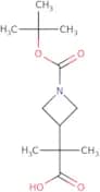2-{1-[(tert-Butoxy)carbonyl]azetidin-3-yl}-2-methylpropanoic acid