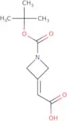 2-{1-[(tert-butoxy)carbonyl]azetidin-3-ylidene}acetic acid