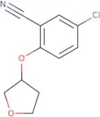 5-Chloro-2-(oxolan-3-yloxy)benzonitrile