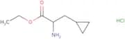 Ethyl 2-amino-3-cyclopropylpropanoate hydrochloride