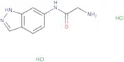 2-Amino-N-(2H-indazol-6-yl)acetamide dihydrochloride