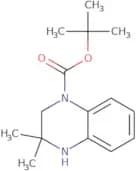 tert-Butyl 3,3-dimethyl-1,2,3,4-tetrahydroquinoxaline-1-carboxylate
