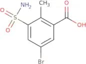5-Bromo-2-methyl-3-sulfamoylbenzoic acid