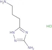 5-(3-Aminopropyl)-4H-1,2,4-triazol-3-amine hydrochloride