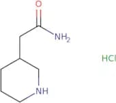 2-(Piperidin-3-yl)acetamide hydrochloride