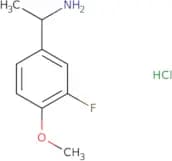 1-(3-Fluoro-4-methoxyphenyl)ethan-1-amine hydrochloride