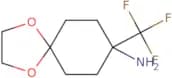 8-(Trifluoromethyl)-1,4-dioxaspiro[4.5]decan-8-amine