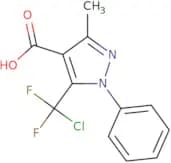 5-(Chlorodifluoromethyl)-3-methyl-1-phenyl-1H-pyrazole-4-carboxylic acid