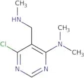 6-Chloro-N,N-dimethyl-5-[(methylamino)methyl]pyrimidin-4-amine
