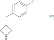 3-[(4-Chlorophenyl)methyl]azetidine hydrochloride