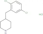 4-[(2,5-Dichlorophenyl)methyl]piperidine hydrochloride