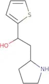 2-(Pyrrolidin-2-yl)-1-(thiophen-2-yl)ethan-1-ol