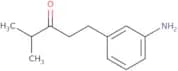1-(3-Aminophenyl)-4-methylpentan-3-one