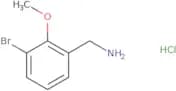 (3-Bromo-2-methoxyphenyl)methanamine hydrochloride