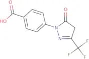 4-[5-Oxo-3-(trifluoromethyl)-4,5-dihydro-1H-pyrazol-1-yl]benzoic acid