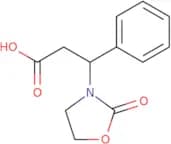 3-(2-Oxo-1,3-oxazolidin-3-yl)-3-phenylpropanoic acid