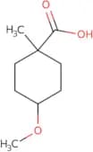 4-Methoxy-1-methylcyclohexane-1-carboxylic acid