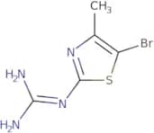 N-(5-Bromo-4-methyl-1,3-thiazol-2-yl)guanidine