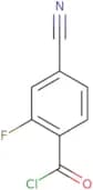 4-Cyano-2-fluorobenzoyl chloride