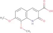 7,8-Dimethoxy-2-oxo-1,2-dihydroquinoline-3-carboxylic acid